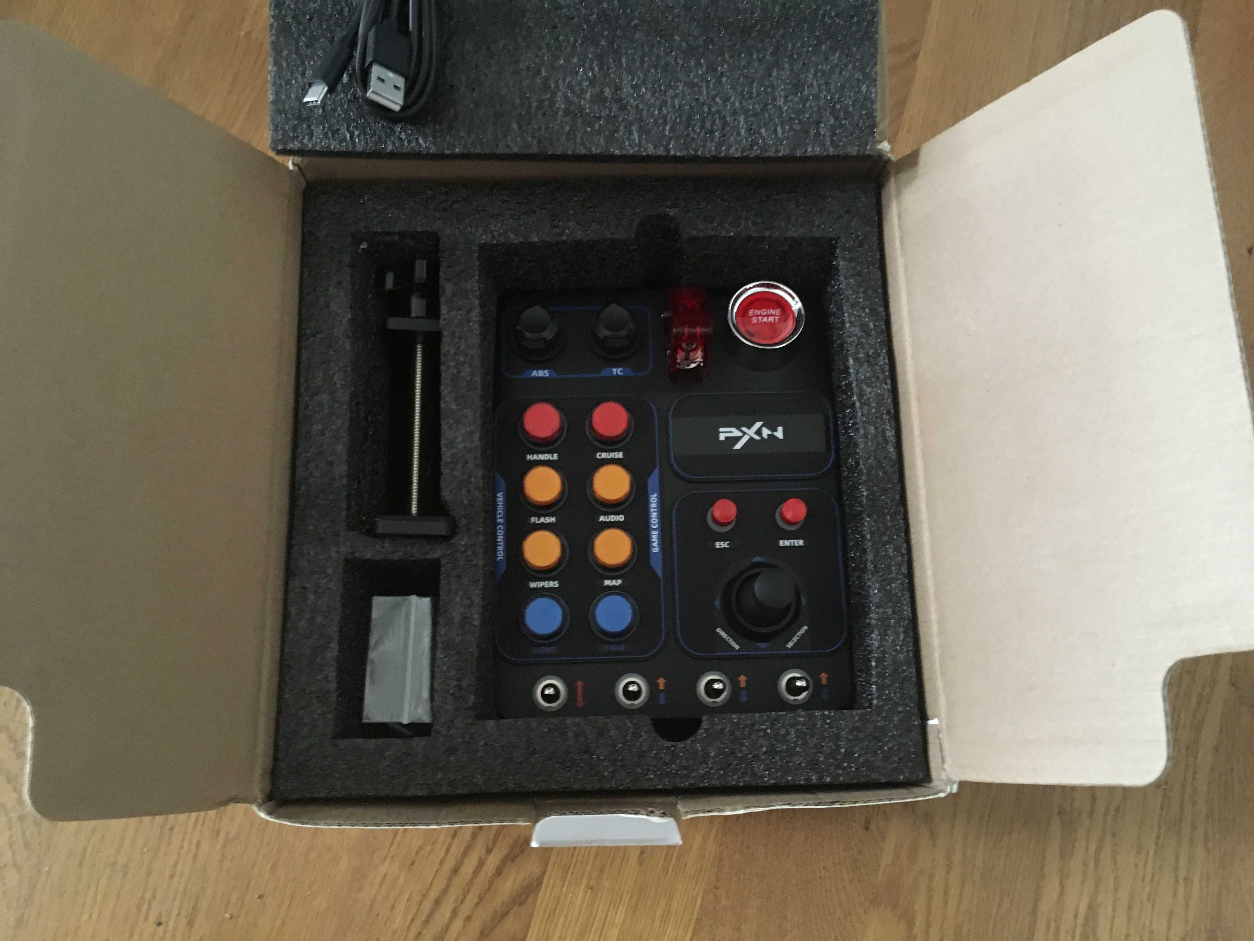 Button Box PXN CB1 do Sim Racing Moza Fanatec Thrustmaster Logitech