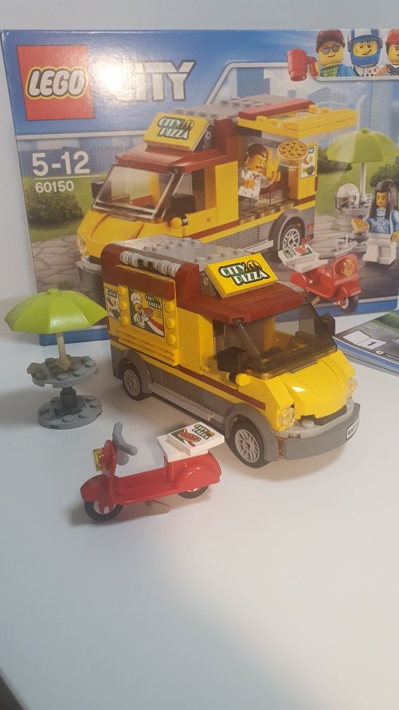 Lego city 60150 Pizza Van 100% kompletny