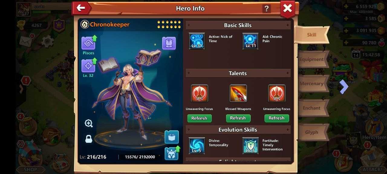 Clash of lords 2 (Аккаунт 137 лвл)