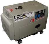 Gerador de energia Diesel 5 KW Insonorizado (71dB)  230V JL20