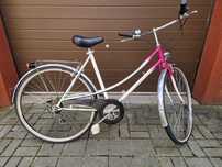 Rower miejski damka retro