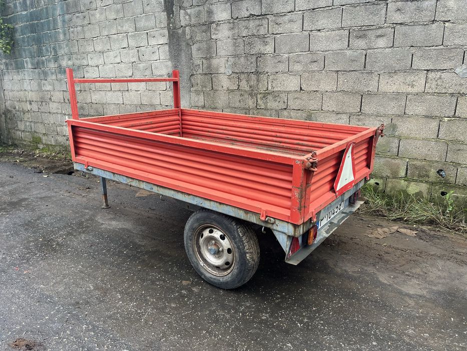 Reboque agricola 750kg com documentos