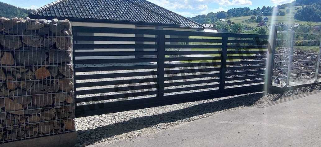 Balustrady,bramy,schody,zadaszenia-stal nierdzewna,czarna i aluminium