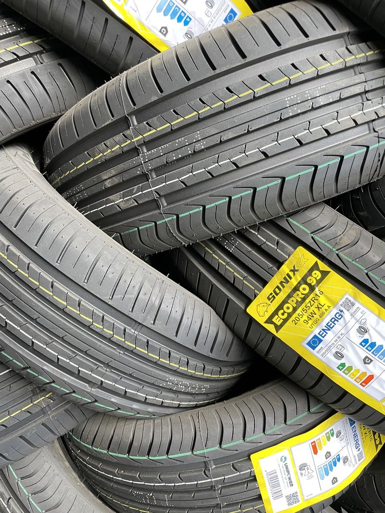 гума резина шини 205/55 R16 Sonix passat golf oktavia opel renaul kia
