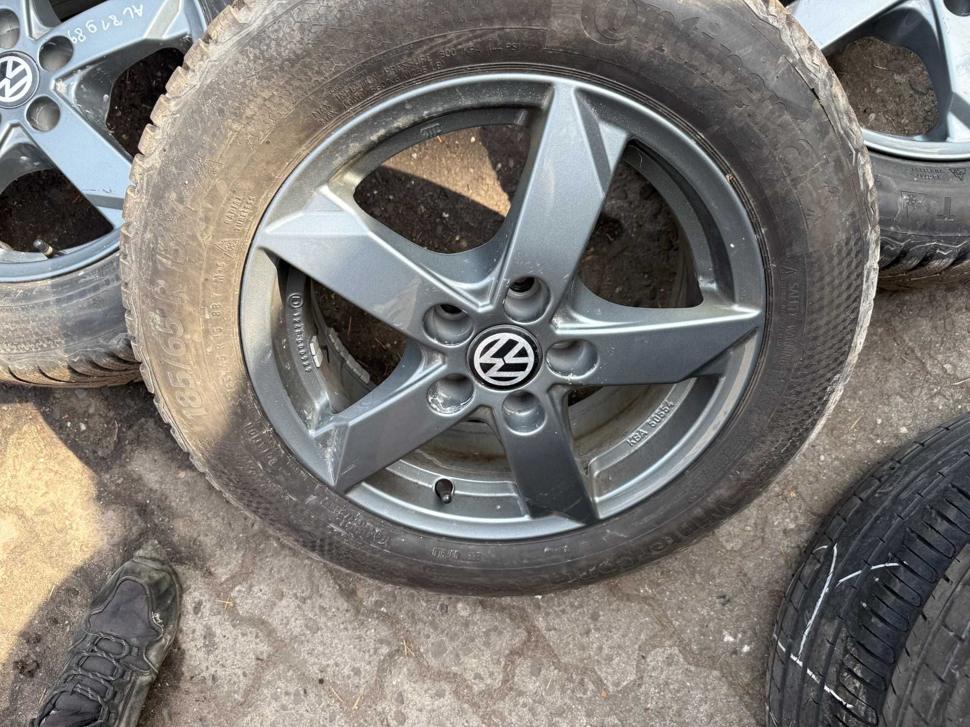 Felgi 15" 5x100 Seat Ibiza VW Golf Polo Skoda Kamiq Rapid Fabia Audi