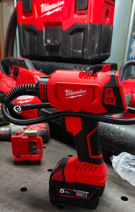 Milwaukee 18V aku elektryczna pompka powietrza bezprzewodowa sprężarka