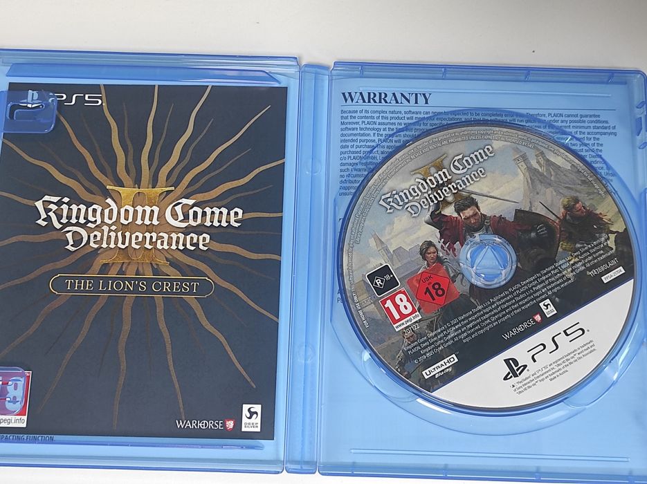 PS5 Kingdom Come: Deliverance 2. Day one edition.