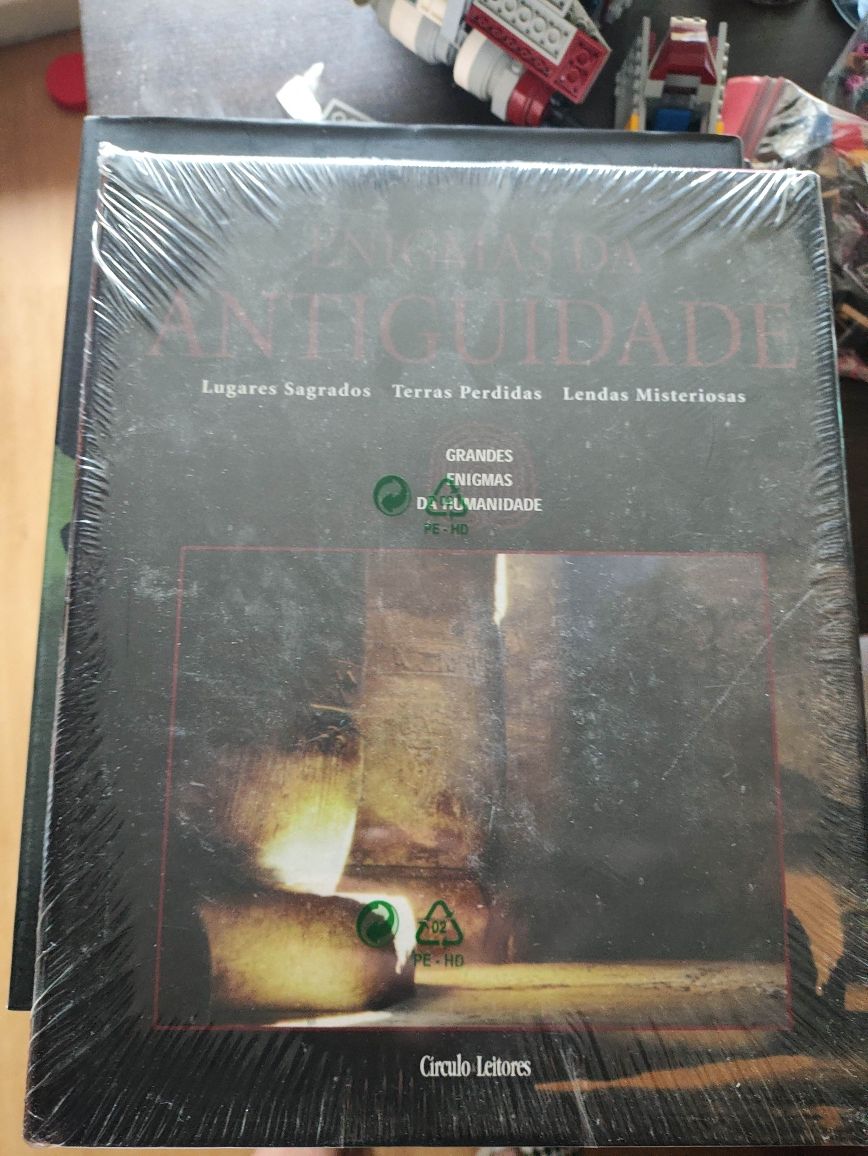 Coleção círculo de leitores grandes enigmas da humanidade 6 volumes
