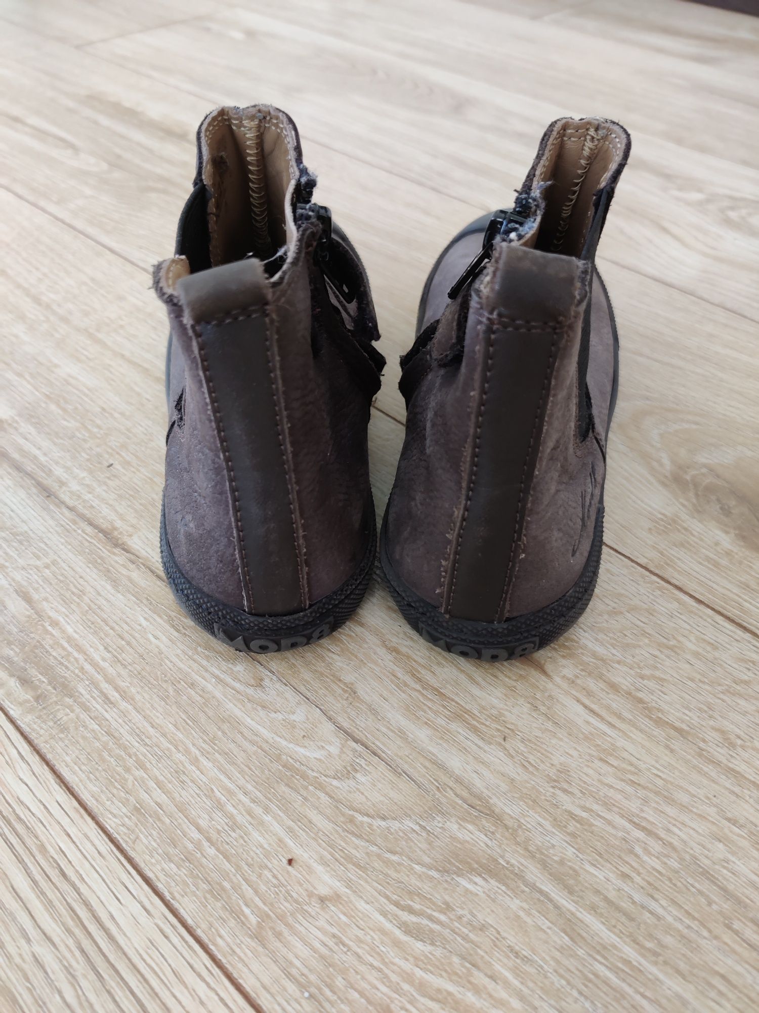 Buty Mod8 trzewiki 29 zamek eleganckie skóra sztyblety botki