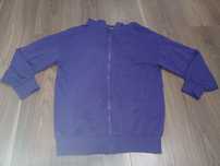 Fioletowa bluza z zamkiem w rozmiarze 146/152