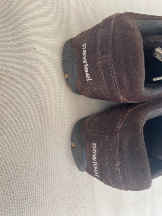 Tenis castanhos em camurça | Newfeel | 41