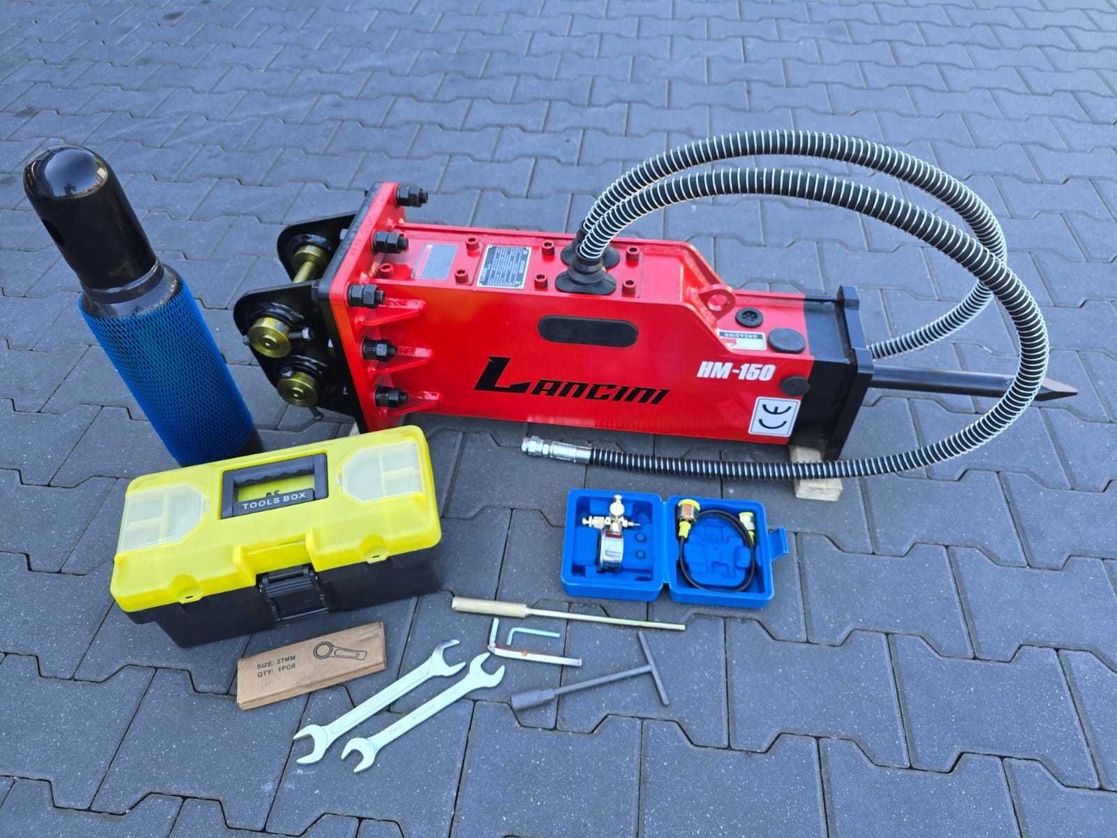 Młot hydrauliczny wyburzeniowy do minikoparki JCB 8014, 8015, 8016