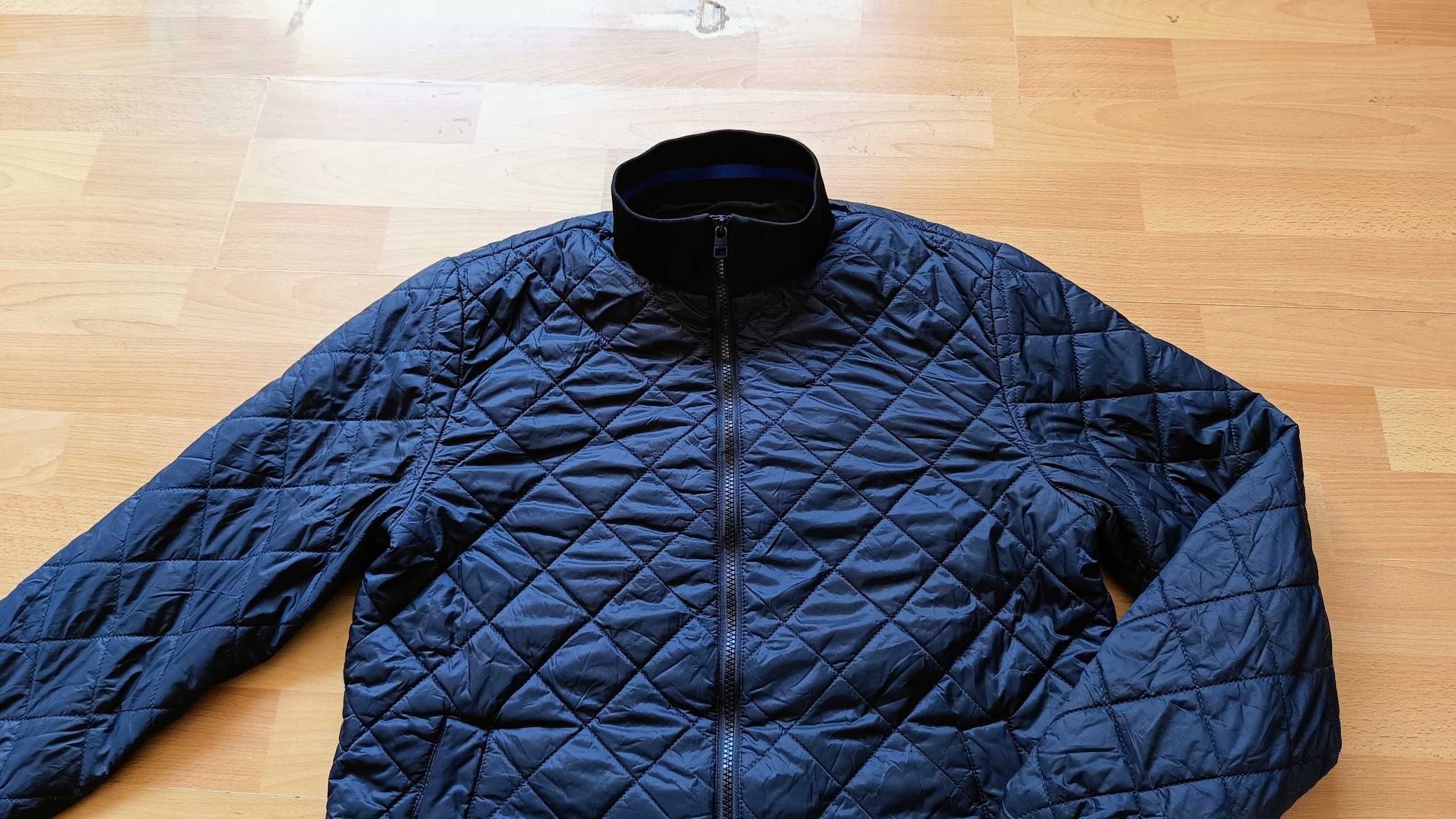 Męska kurtka przejściowa CALVIN KLEIN JEANS r.S pikowana stan b.dobry