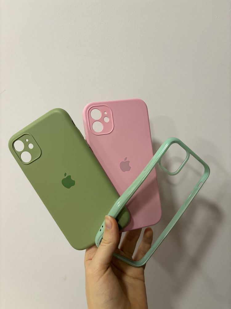 Чехли 3 чехла разом на 11 айфон iphone 11 case