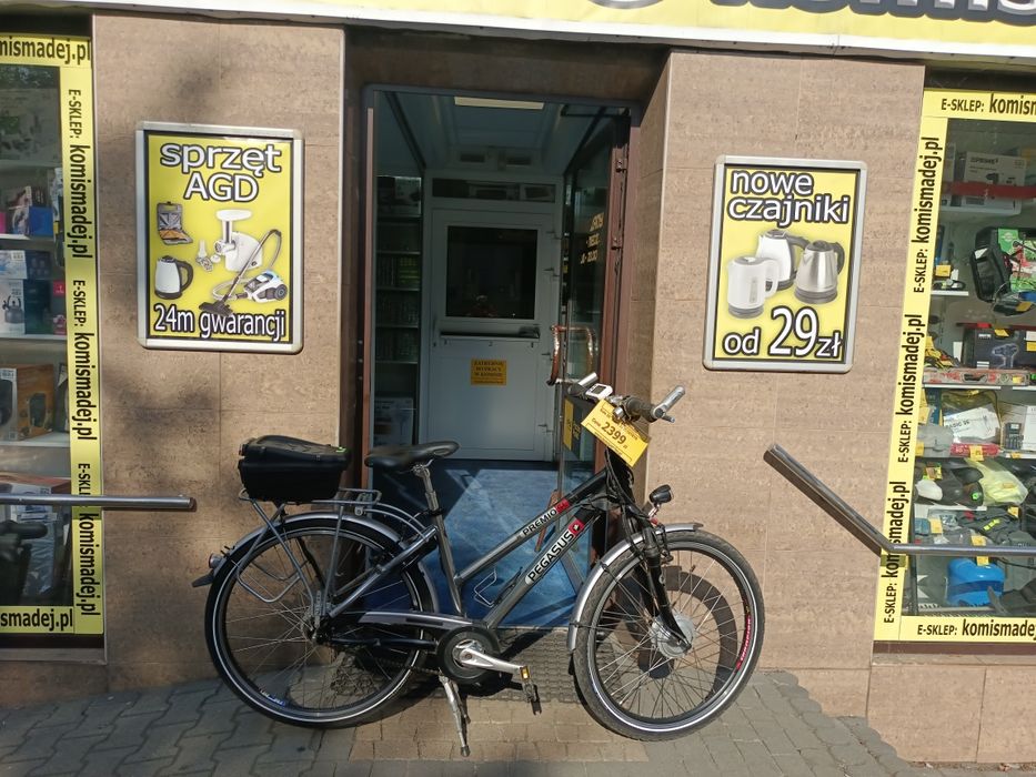 Rower Elektryczny Pegasus Premio SL 250W 1140KM Komis Madej Sc