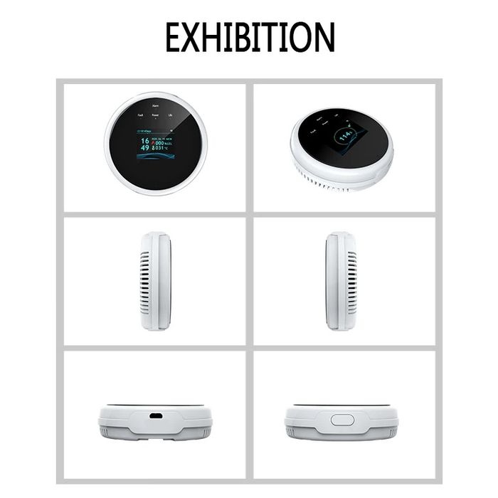 Умный Wi-Fi Датчик Газа и тепла