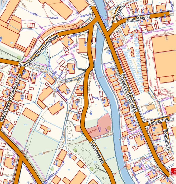 Działka budowlana -ul. listopadowa/Bogatynia