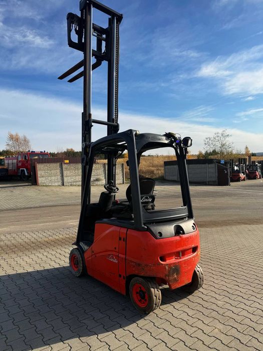 wózek widłowy elektryczny LINDE E16PH przesuw pozycjoner wideł 2011rok