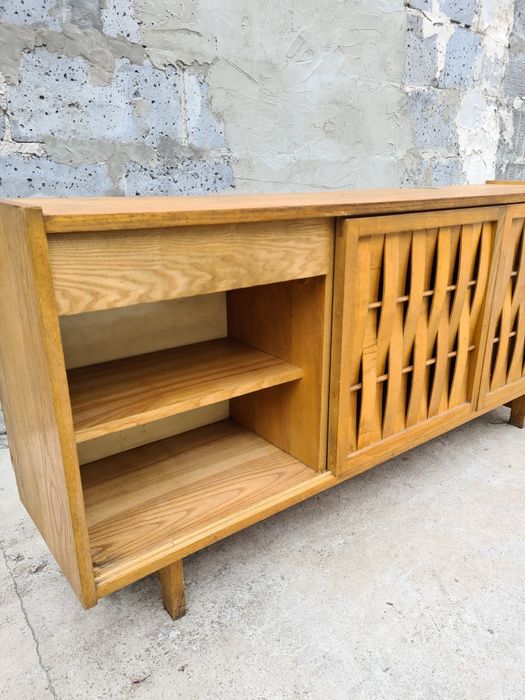 Komoda Hałas lata 60 70 vintage mid century prl cepelia unikat retro