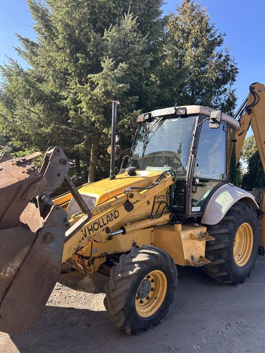 Koparko Ładowarka New Holland , Zadbana , 4 łyzki ma