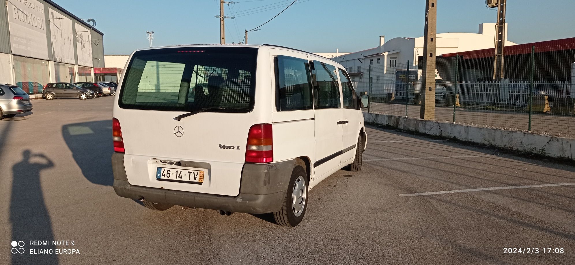 Mercedes bens vito 108 ano 2002 muito estimada documentos em dia