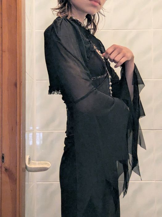 Болеро накидки готичні рукава довгі мереживні