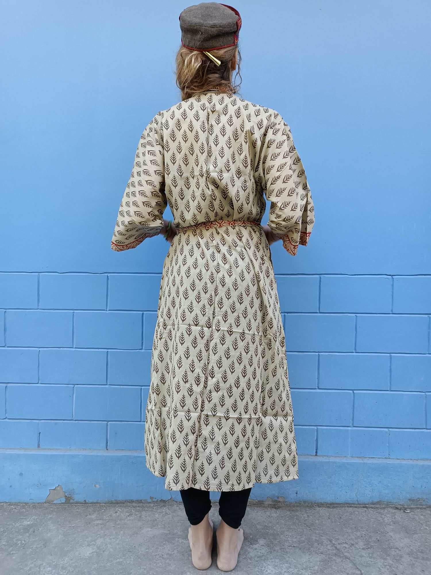 Kimono bawełniane cienkie