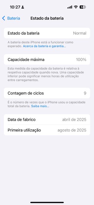 Iphone 15 preto 128GB como novo