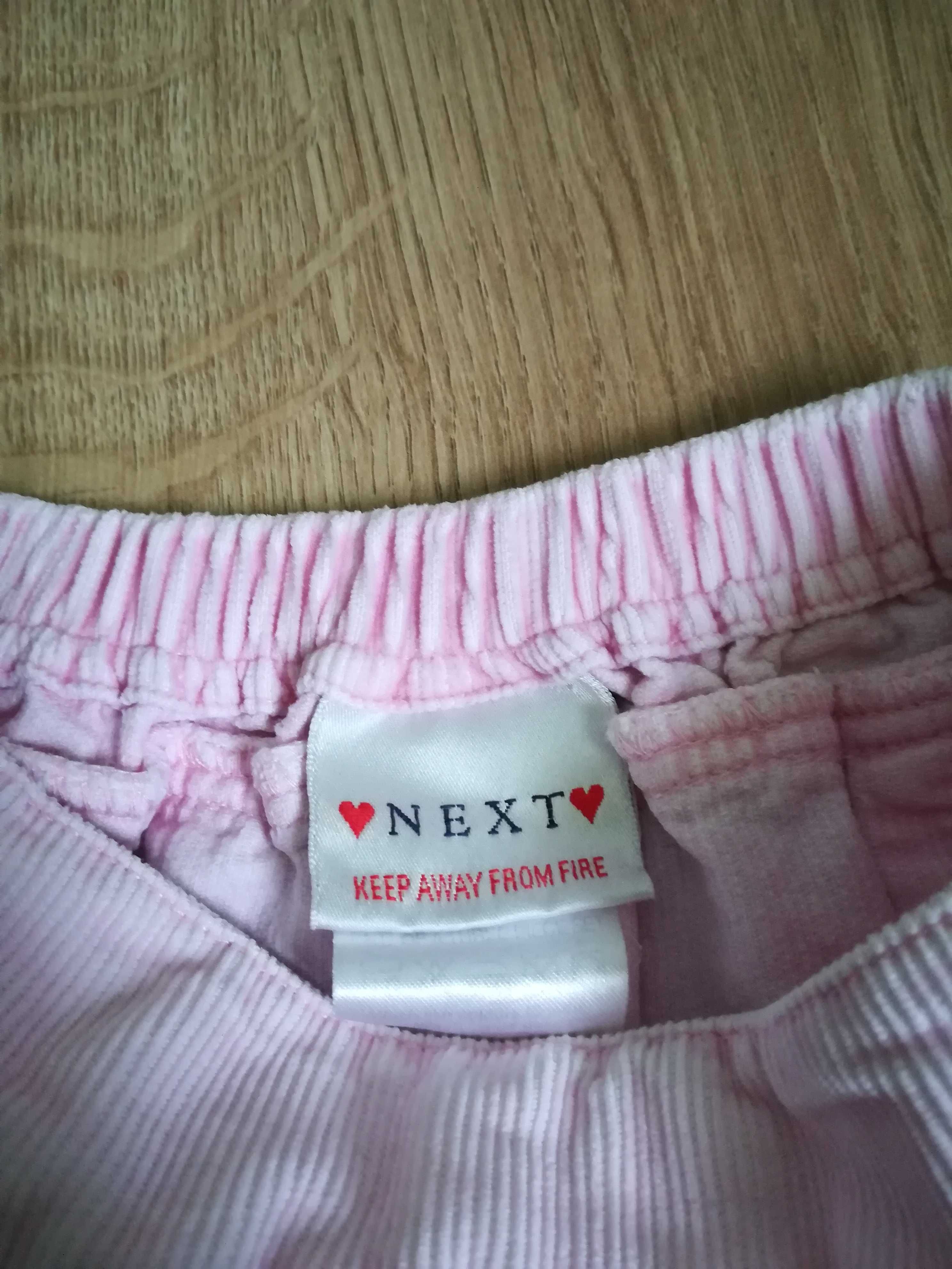 Next sztruksowa spódnica dla dziewczynki 6/9 miesięcy