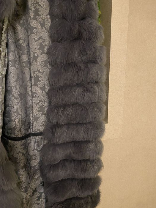 Натуральная  меховая жилетка 2 в 1