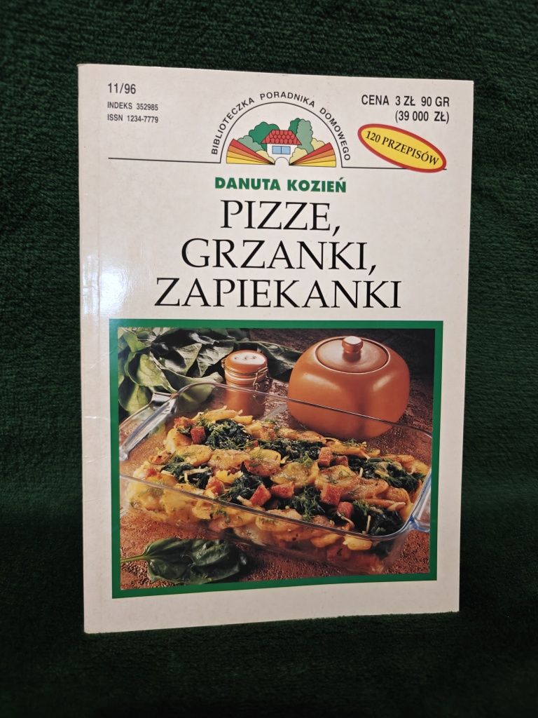 Pizze grzanki zapiekanki Danuta Kozień Biblioteczka Poradnika Domowego