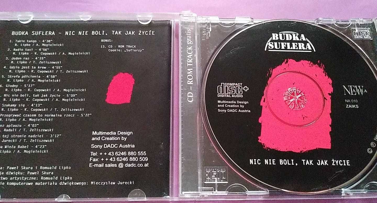 Budka Suflera – Nic Nie Boli, Tak Jak Życie, CD NEW ABRA 1997