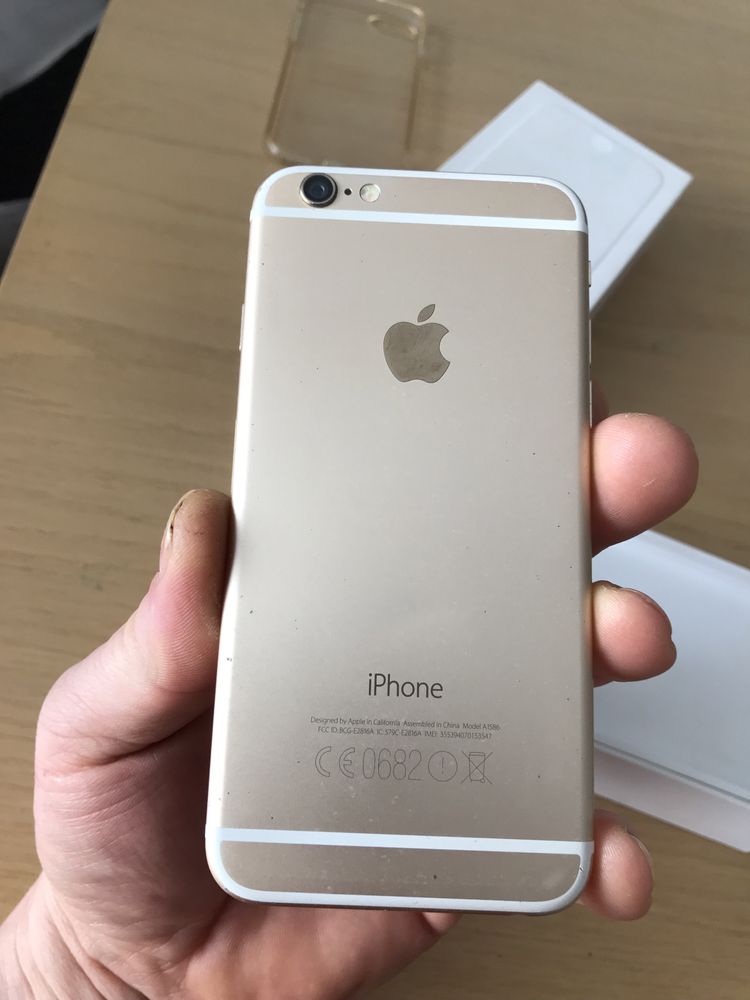 iPhone 6 Gold uszkodzony