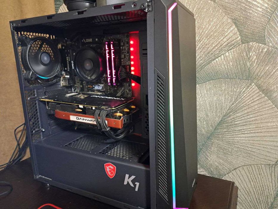 Системний блок + монітор Asus 22 (Ryzen 5 3600, GTX 1070Ti, DDR4 16GB)