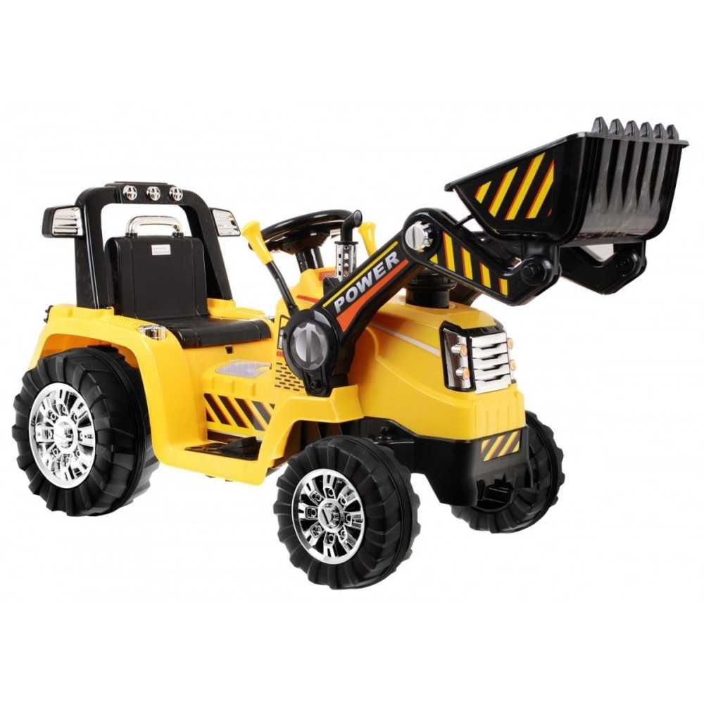 Autko na akumulator TRAKTOR Z ŁYŻKĄ KOPARKA auto traktorek jeździk