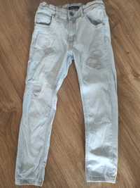 Spodnie jasny jeans Reserved