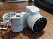 Aparat Samsung NX2000 z obiektywem 20-50mm stan idealny