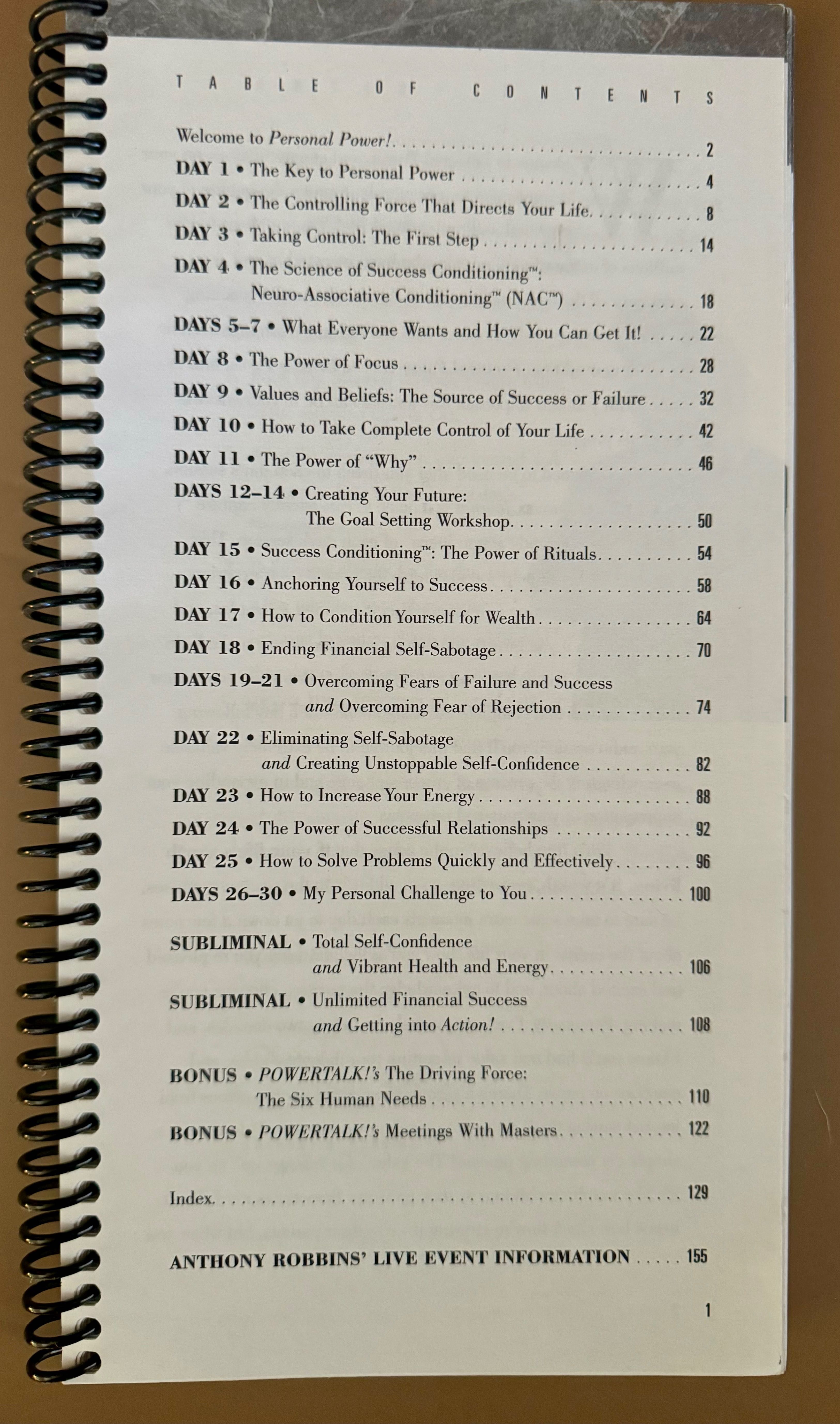 Tony Robbins' Personal Power II