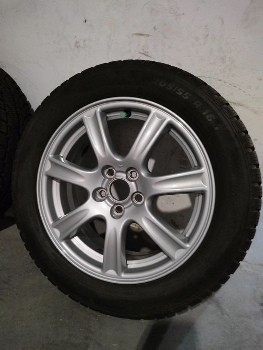 Komplet kół zimowych, alu 16" Enkei z Subaru Legacy