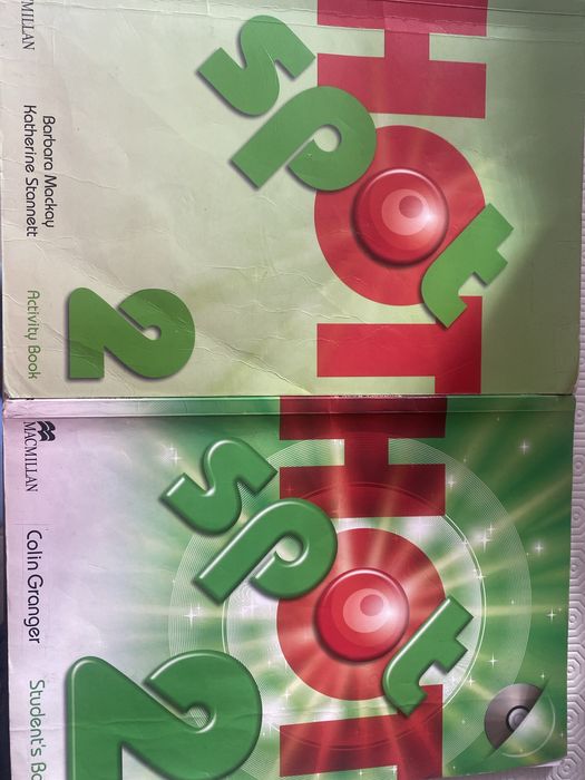 manual e livro de exercícios HOT SPOT 2 Cambridge.