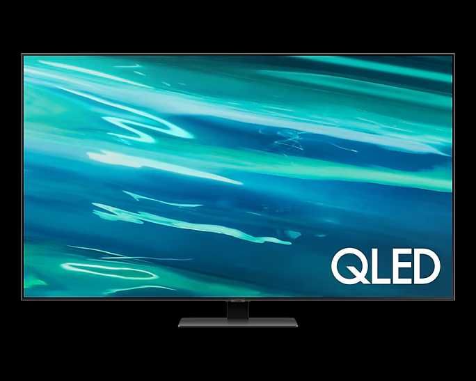 Samsung QLED 55" + Suporte TV + LED TV Govee