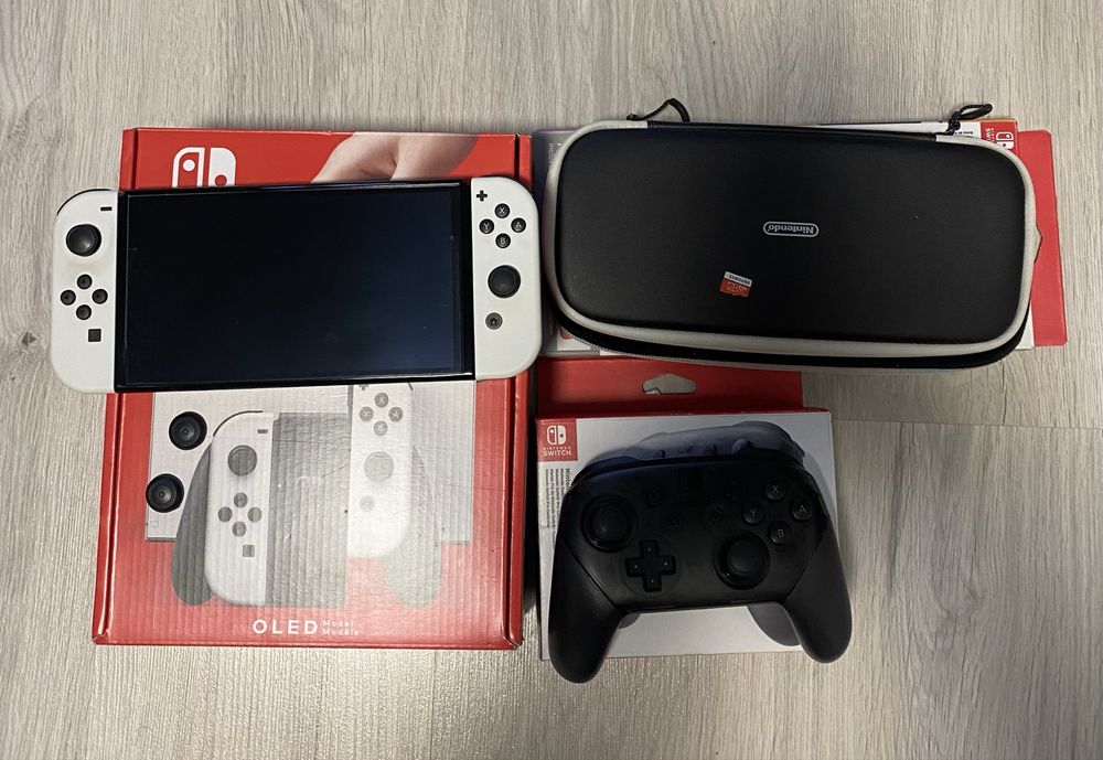 Nintendo Switch Oleg+ аксессуары.