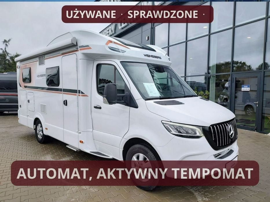 Weinsberg CaraCompact MB 640 MEG EDITION [PEPPER]  Od ręki - Półintegra na podwoziu Mercedesa z automatem!