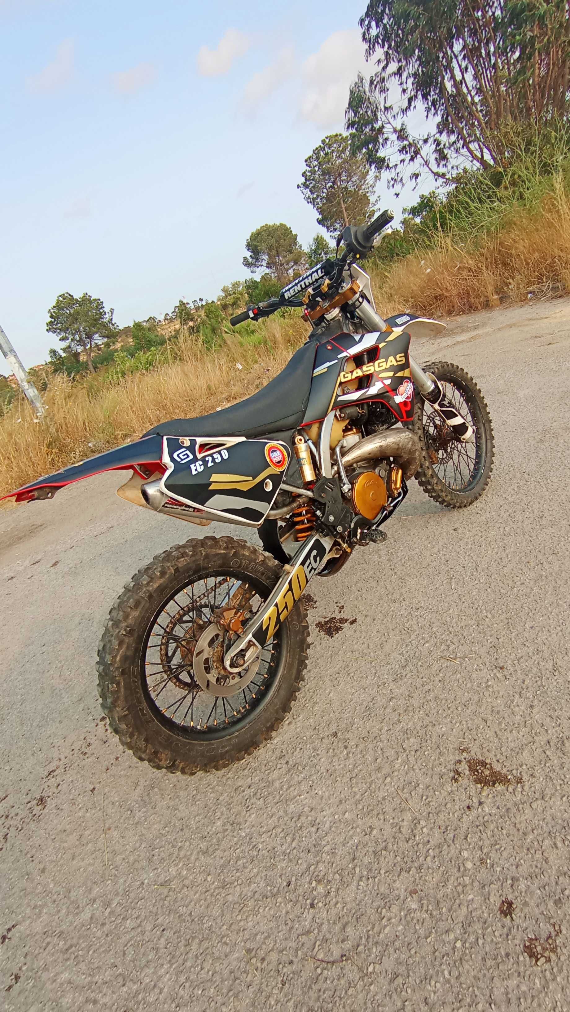 Troco Gasgas EC250 Chave Bateria e ventoinha