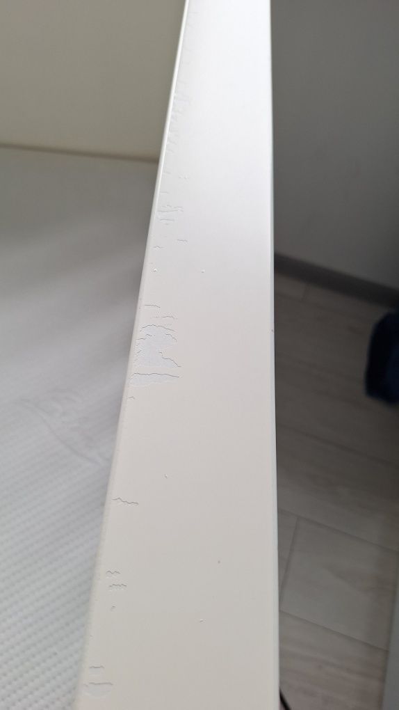 Łóżeczko Ines Elegant White 70x140 z funkcją tapczanika + materac