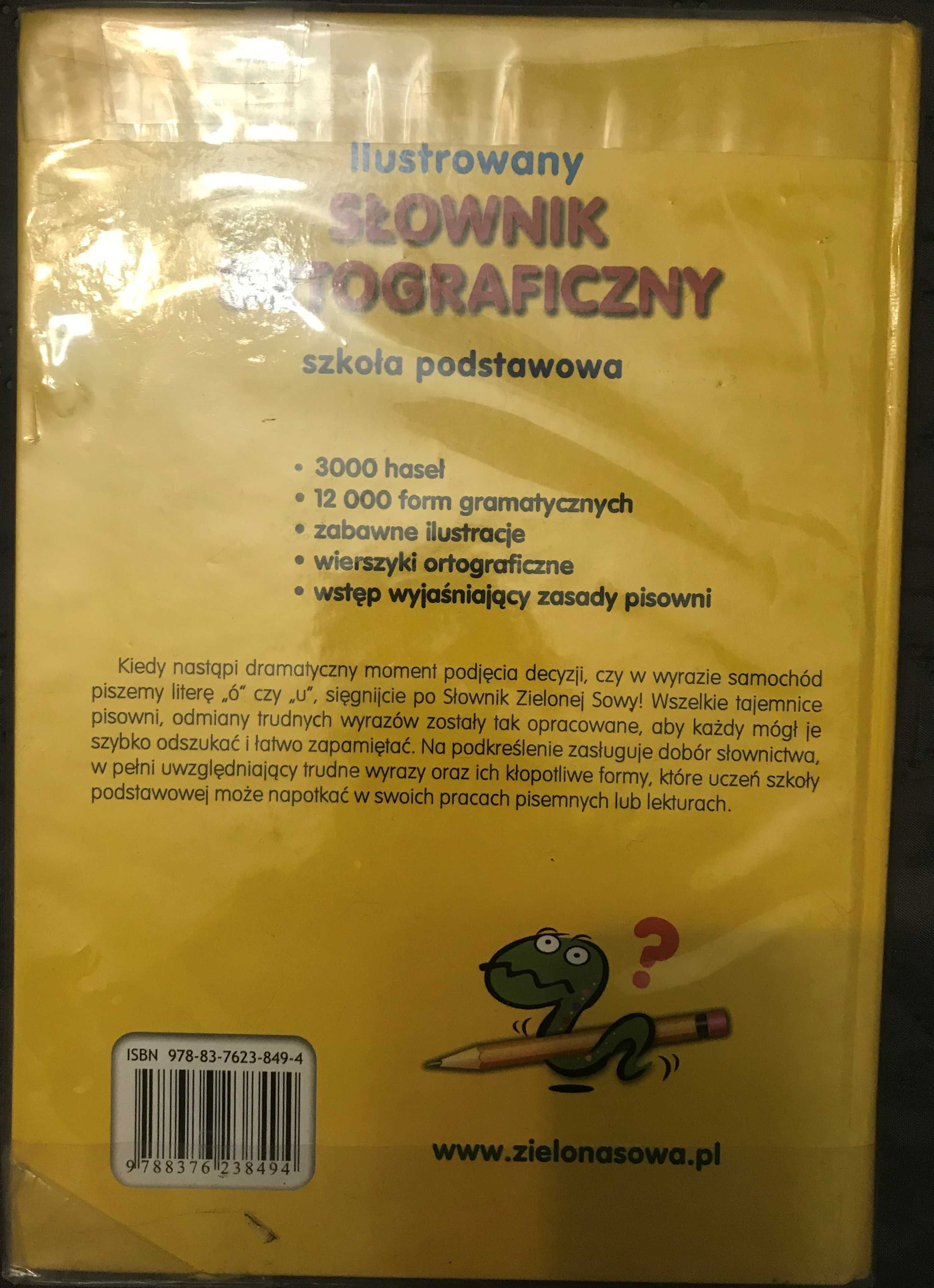 Ilustrowany Słownik Ortograficzny Aldona Kowalska 2011 r.