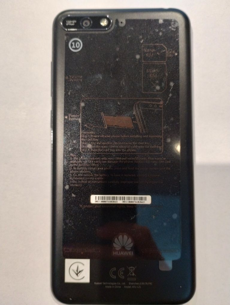 Huawei Y6 2018, model ATU-L21