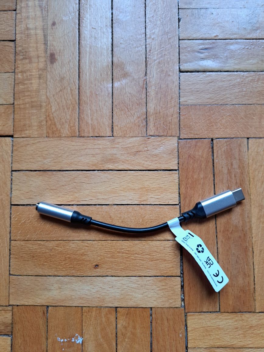 Adapter USB c - mini jack