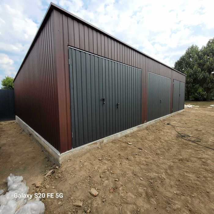 Garaże Blaszane Łódź Sieradz Wieluń 3x5 4x6 6x5 6x6 Producent