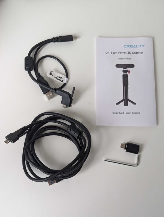 Digitalizador Impressora 3D | Creality CR-Scan Ferret Scanner Portátil